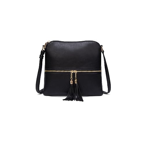Sac à bandoulière élégant pour le voyage et le travail sac cabas femme noir