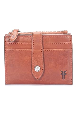 Frye Womens Melissa Coin Purse, Cognac, One Size