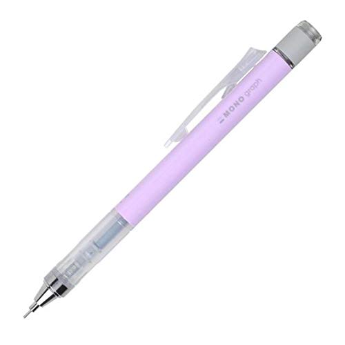 Tombow 53110 MONO Graph Mechanical Pencil, Pastel, Lavender. Features