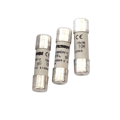 Fusible DF2CN10 10A et cartouches cylindriques 10x38mm pour protection électrique