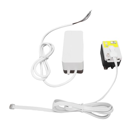 Luocute Mini-Split-HVAC-Kondensatpumpe, 24 L/h Fließend, 33 Fuß Hub, Automatische Ablaufpumpe mit 45 Ml Tank, HVAC-Kondensatpumpen für Klimaanlagen, Luftentfeuchter, HVAC-System