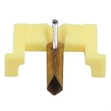 Stilo di ricambio compatibile con tipi di cartucce Shure M70B N70B N72B e supporta le configurazioni del giradischi Astatic EVG Pfanstiehl, giallo