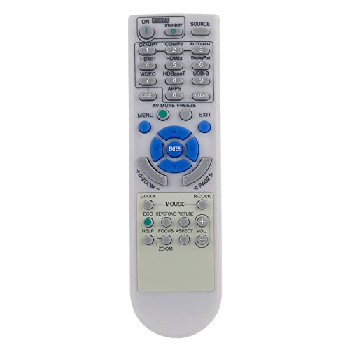 VINABTY RD-472E Replacement Remote Control Compatible with NEC Projector RD472E remote control P474W P452W P474U P554U P502H P452H NP-P502W NP-P554U NP-P474U NP-P554W NP-P474W NP-P604X - Image 3