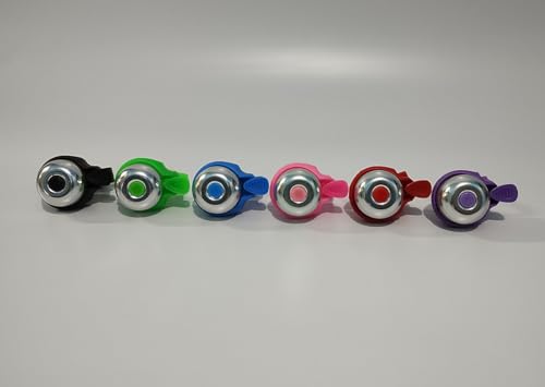 Buzina sinalizadora alerta sino campainha bicicleta infantil ciclismo bikes (cores) (PRETA)