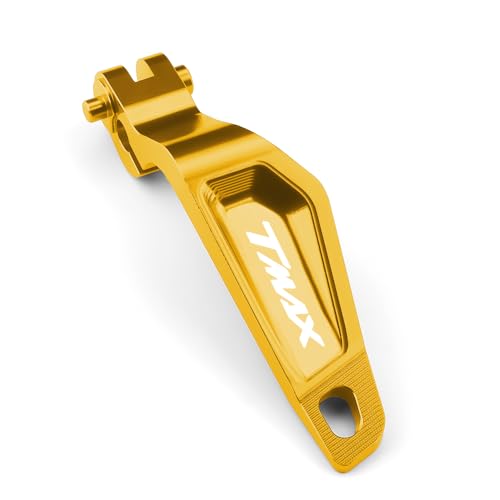 Modeer Für TMAX560 TECHMAX 2020-2023 TMAX 530 DX/SX 2017-2019 TMAX 500 2008-2011 Motorrad CNC Aluminium Feststellbremshebel tmax 560 tech max tmax 530 sx dx Zubehör (Gold)