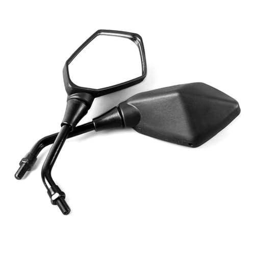Espejos retrovisores para motocicleta 8 mm y 10 laterales convexos universales de manillar