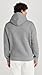 Maison Kitsune Men's Bold Fox Head Patch Comfort Hoodie, Medium Grey Melange, L