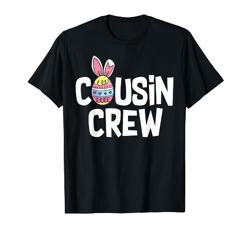 Cousin Crew Cute Bunny Matching Easter Day Rabbit T-Shirt