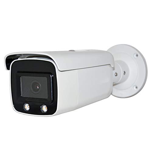 4MP ColorVu PoE IP Camera with 4mm Fixed Lens, Outdoor Bullet Camera with Smart H.265+, SD Card Slot, WDR 3D DNR, IP67 Waterproof, HS-VUB14G1-I