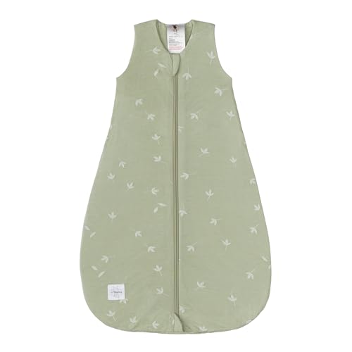 LÄSSIG Baby Schlafsack ärmellos Single Jersey mit TENCEL™ Lyocell 0,5...