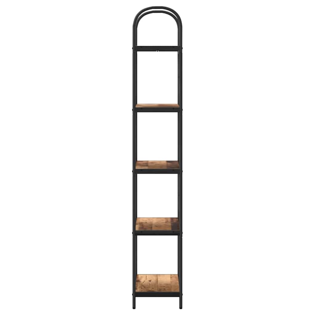 Libreria 5 Livelli 60x30x183 cm Scaffale Industriale