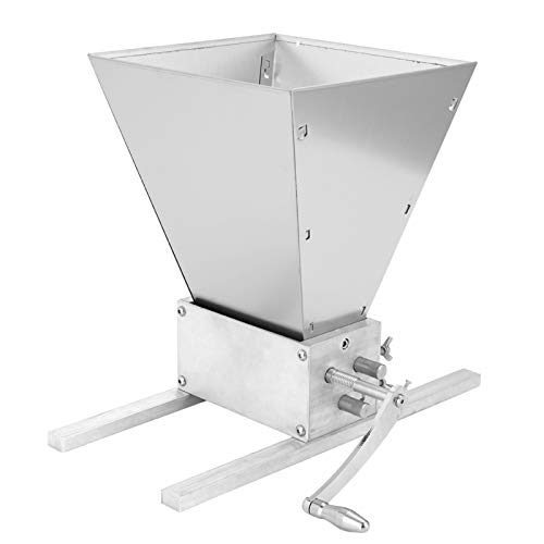 Getreide-Mühle Grinder, Küchenmaschinen Große Kapazitäts-Handbuch Edelstahl Malt Corn Getreidequetsche 3 Walzen Handschleifer