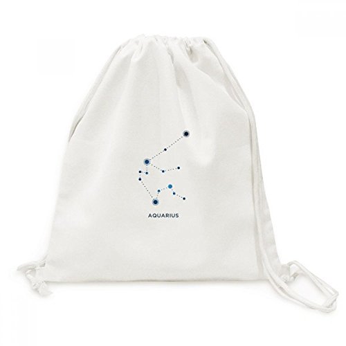 Sac cordon Verseau Constellation toile fini les sacs lourds