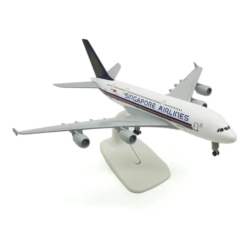 BMAONZ 18cm para Colección De Aviones Clásicos De Aleación A380 Modelo De Decoración Modelo A Escala Artesanía Coleccionable Avión En Miniatura
