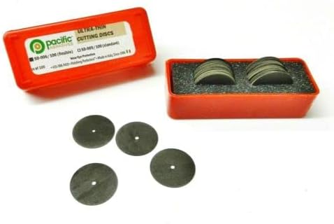 JTS Separating Discs Ultra-Thin 7/8" x 0.2mm Aluminum Oxide .006 Box -100 Made in Italy