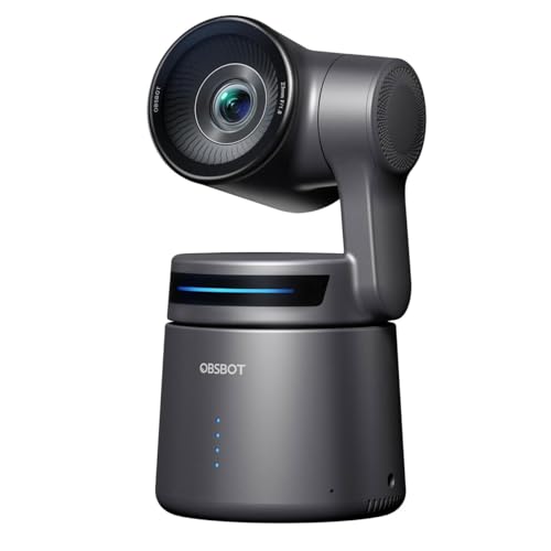 Câmera de streaming Tail Air NDI 4K, câmera PTZ com rastreamento de IA e aplicativo inteligente, controle de gestos, webcam HDMI/USB-C/sem fio, câmera de vídeo com transmissão ao vivo YouTube