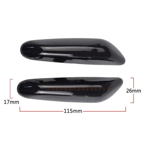 Clignotant de voiture pour BMW E60 E61 E46 feu de position LED défilement - 4