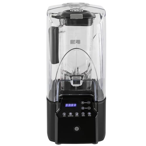 GWOalseO Batidora de Batido Potente de 2200 W con 9 velocidades y capacidad de 2 L, ideal para una cocina sana, motor de cobre, uso en mesa