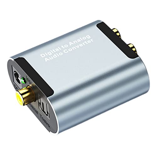 Convertidor digital a analógico para optimizar el sonido del televisor en el hogar