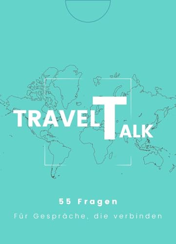 Cartes de conversation TravelTalk jeu de société de voyage 55 questions