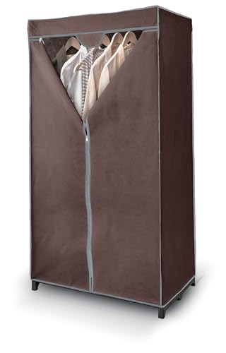 Domopak Living 8001410070951 Armoire Classic en TNT, Acier/Polypropylène, Marron, 50 x 75 x 145 cm