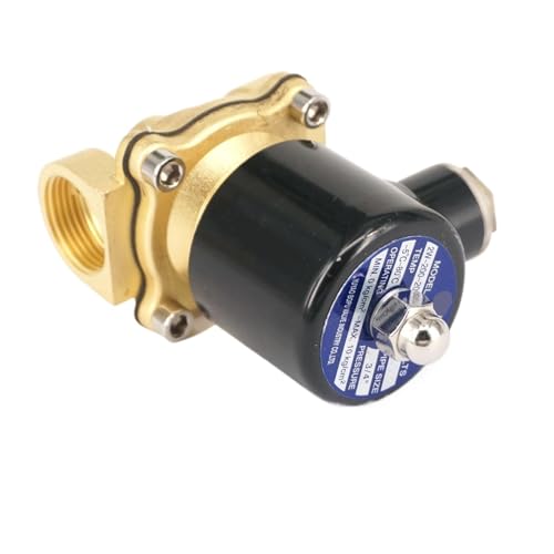 Électrovanne laiton normalement fermée AC24V avec bobine robuste