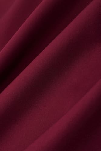 Image of SNITCH Men Formal Shirt | Tailored Slim Fit Full Sleeve Spread Collar Solid Style | Breathable Polyester Viscose Blend Twill Fabric for Office & Evening
