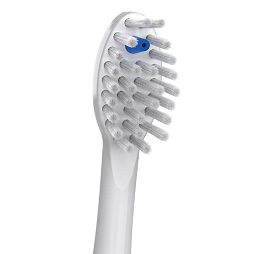 Waterpik Genuine Full Size Replacement Brush Heads With Covers For Sonic-Fusion Flossing Toothbrush Sffb-2Ew, 2 Count White #TOP2