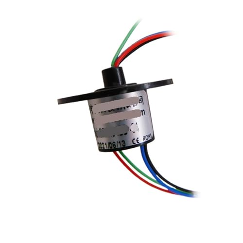 Anillo colector conductor de 4 vías 2A modelo SRM012B-04 para transmisión de vídeo HD rotatorio