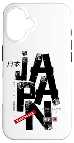 I Love Japan, Retro Vintage Japan Illustration Fashion �X�}�z�P�[�X iPhone 16 �p