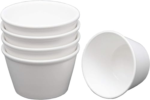 TAMAKI Small Bowl White 7.4 x 4.4 cm (100 ml) Fortemore T-661994 Pack of 5
