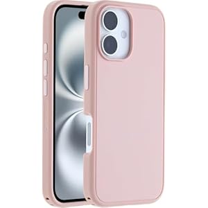 OtterBox iPhone 16 – Symmetry Series+ Case – Ballet Shoes (Pink) – Snaps to MagSafe – Ultra-Sleek – Raised Edges Protect Camera & Screen – Non-Retail Packaging
