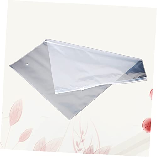 100pcs Garment Bags Transparent Zipper Pouch for Shirt Packaging Clothing Bag Zipper Clothes2