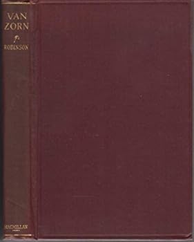Hardcover Van Zorn. A Comedy in Three Acts. Book