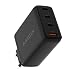 Produktbild Magix 120W 4-Port-Ladegerät, USB-C GaN PD Power Delivery, 3 x USB-C und 1 x USB-A Ports, für MacBook Pro/Air, iPad Mini, iPhone 14 Pro Max, Galaxy S23, Pixel 7, Matebook und mehr (EUR-STECKER)