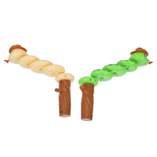TOYANDONA Sifflets Serpent Créatifs en Abs Légers et Ergonomiques pour Garçon et Filles, Lot de 2 Pièces, Jouets Serpent Oscillants pour Fêtes et Paquet Surprises