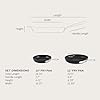All-Clad HA1 Expert Hard Anodized Nonstick Frying Pan Set, 2-Piece 10" & 12" Skillet Set, Dishwasher-Safe, Oven-Safe Up to 500°F Compatible with All Stovetops (Gas, Electric & Induction) - Black #1