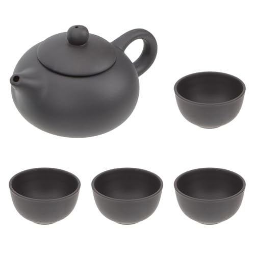 Tetera de arcilla morada portátil para preparar té Kung Fu sin perder el sabor 2