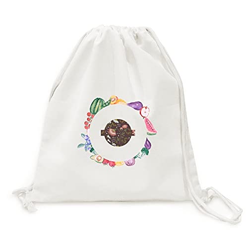 Sac en tissu pliable à sangle pour le marché bio et vos pique-niques champêtres