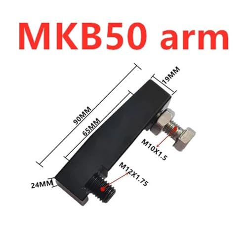 Brazo neumático MKB32-20 de giro para evitar movimientos en el mecanizado 3