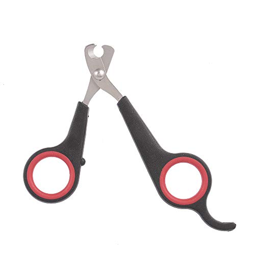 Festnight 3PCS Profissional Pet Cat Nail Clipper tesoura de aço inoxidável para animais Gatos (Multi