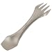 Core Element 100% Titanium Spork 3-in-1 Lightweight Eco-Friendly Durable Spoon-Fork-Knife Survival Utensil Tool Perfect for Camping, Home, Travel