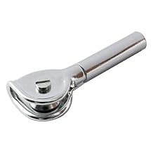 heyous Stainless Steel Roller Rod Tip Guide Roll Line Tip Top Ring Replacement Parts for Sea Boat Fishing Trolling, Silver, Inner Diameter 6mm