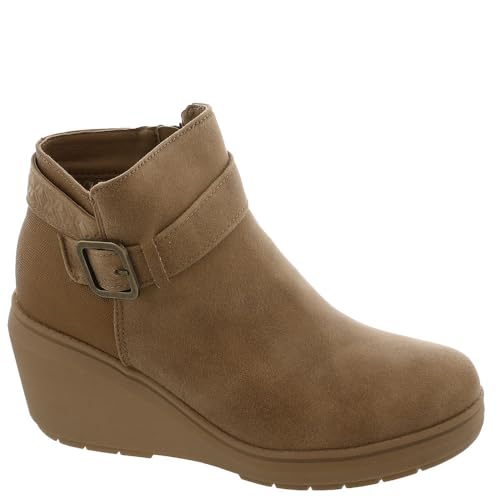 Skechers Women's 114617 Ankle Boot, Chestnut, 6