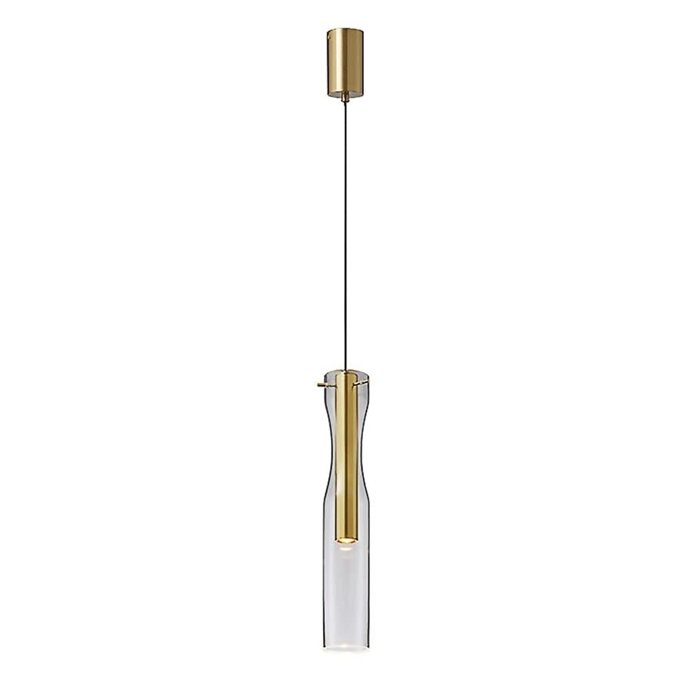 Lampe suspendue ultra fine tube LED 5W 3000K pour éclairage îlot