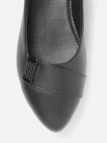 Image of Marc Loire Women's Slip-On Flat Ballerina Shoes for Casual Wear, Party and Formal Occasions