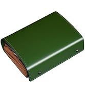 Amazon | [Aoita] メンズ 二つ折り財布 日本栃木 本革 箱型の小銭入れ