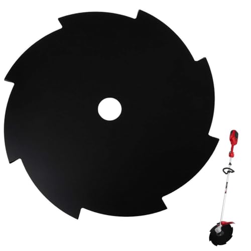 Image of 8 Tooth Brush Cutter Blade, 25.4mm Bore Grass Trimmer Replacement Blade