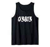 03813 zip design for NH men and women in brush lettering. No need for anyone to ask, where you from? Represent your area with this homage to 03813 N.H. neighborhood design. Center Conway 03813 makes a great gift idea for birthday, Mother's Day, Fathe...