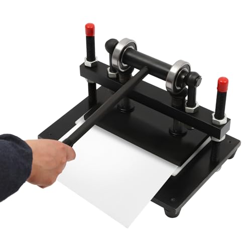 Image of Leather Cutting Machine, Manual Die Cutter Heavy Duty Leather Embossing Machine Manual Die Cutter, Hand Press Mold Craft Die Cutter Diy Craft Making Hand Mold Mould Cut